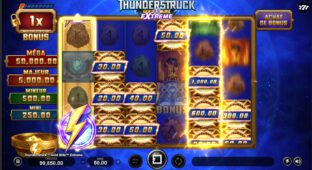 thunder struck gold blitz extreme